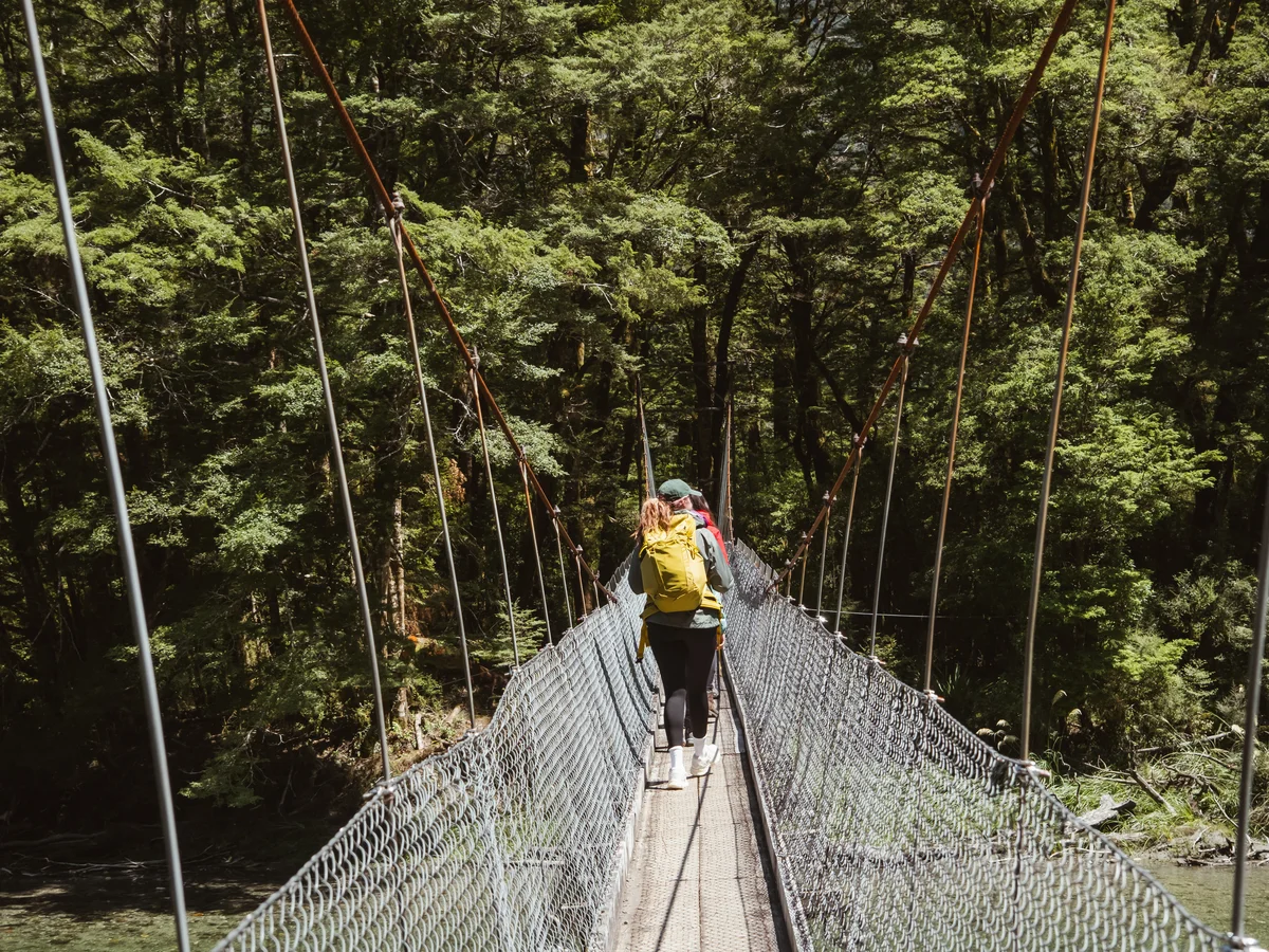 Milford Track Clinton Swingbridge